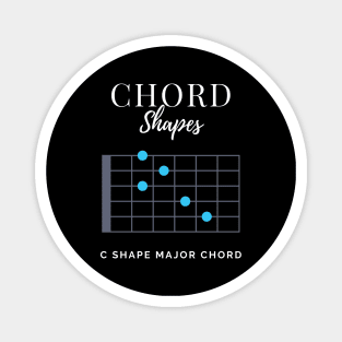 Chord Shapes C Shape Major Chord Tabs Magnet